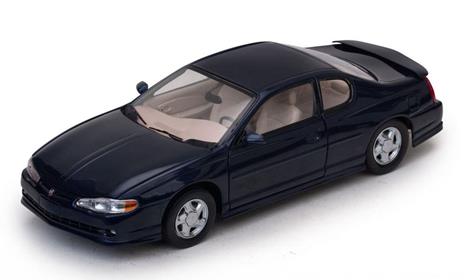 Chevrolet Monte Carlo Ss 2000 Dark Blue 1:18 Model Ss1986