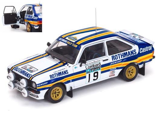 Ford Escort Mkii Rs 1800 #19 6Th Rac Rally 1980 T. Makinen / M. Holmes 1:18 Model Ss4497 - 2