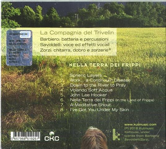 Nella terra dei frippi - CD Audio di La Compagnia del Trivelin - 2