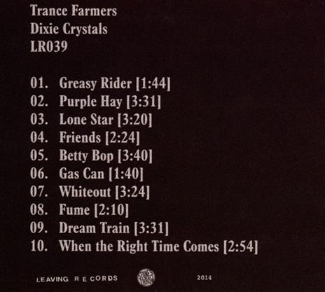 Dixie Crystals - CD Audio di Trance Farmers - 2