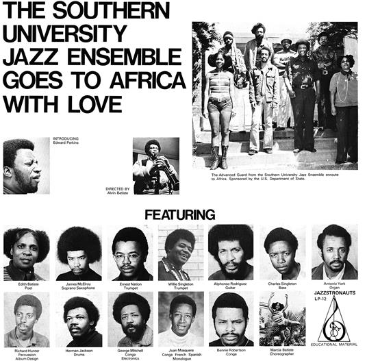 Goes To Africa With Love - Vinile LP di Southern University Jazz Ensemble