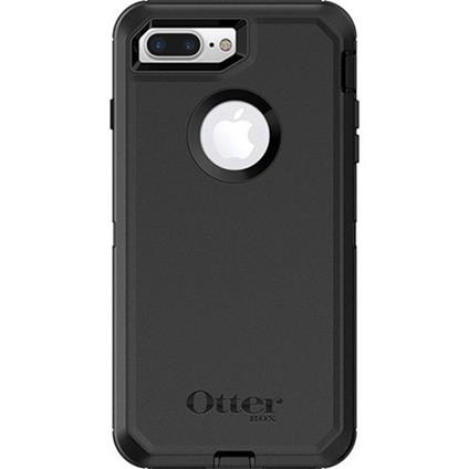Outdoor case per iPhone Otterbox Defender Adatto per: Apple iPhone 7 Plus, Apple iPhone 8 Plus, Nero