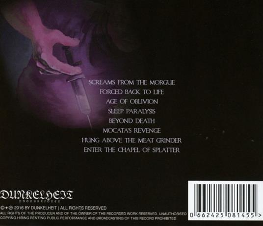 Forced Back to Life - CD Audio di Live Burial - 2