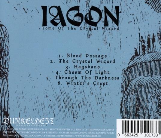Tome of the Crystal Wizard - CD Audio di Iagon - 2
