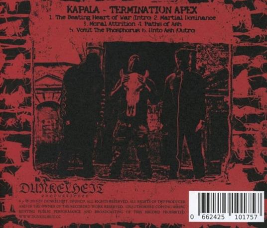Termination Apex - CD Audio di Kapala - 2