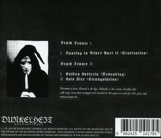Death Trance - CD Audio di Rxaxpxe - 2