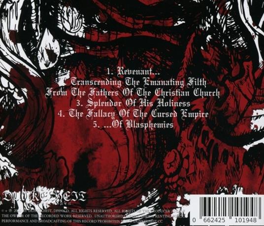 Revenant Of Blasphemies - CD Audio di Pazuzu - 2