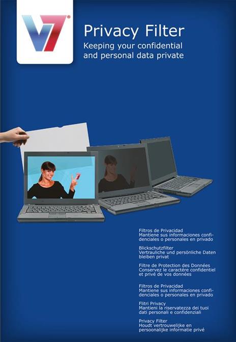 V7 21,5" Filtro di protezione per PC e Notebook 16:9 - 2