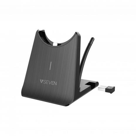 V7 HB605M cuffia e auricolare Portatile Connettore 3.5 mm USB tipo-C Bluetooth Nero - 4