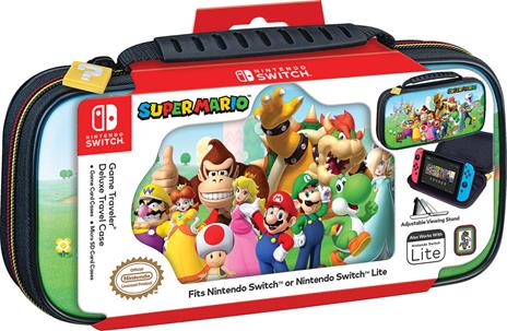 Bigben Interactive Switch Travel Case Super Mario & Friends NNS53A Custodia rigida Nintendo Multicolore - 2