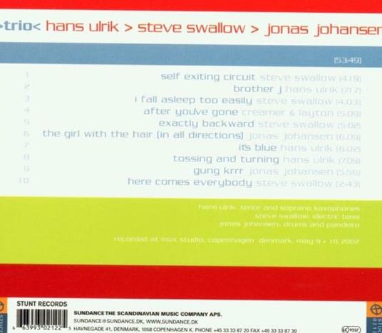 Steve Swallow Trio - CD Audio di Steve Swallow - 2