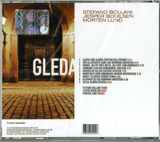 Gleda - CD Audio di Stefano Bollani,Jesper Bodilsen,Morten Lund - 2