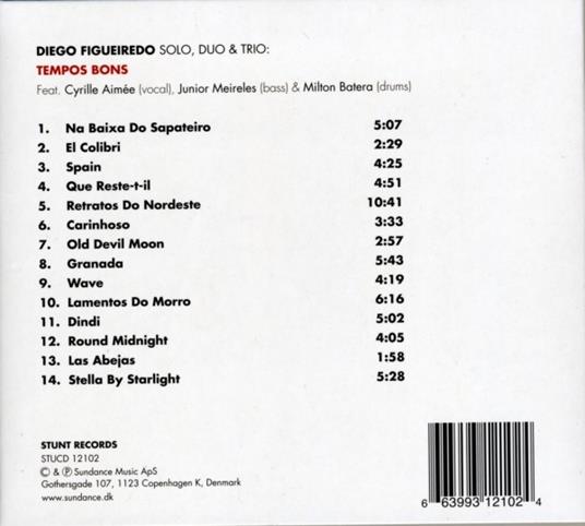 Tempos bons - CD Audio di Diego Figueiredo - 2