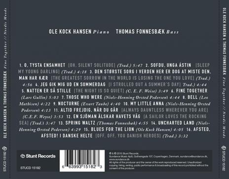 Fine Together-Nordic Moods - CD Audio di Thomas Fonnesbæk,Ole Kock Hansen - 2