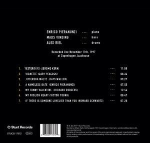 Yesterdays - CD Audio di Enrico Pieranunzi,Alex Riel,Mads Vinding