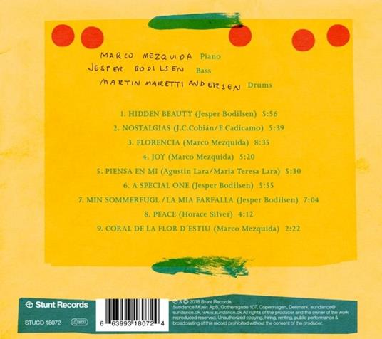 Pieris - CD Audio di Jesper Bodilsen,Marco Mezquida,Martin Maretti Andersen - 2
