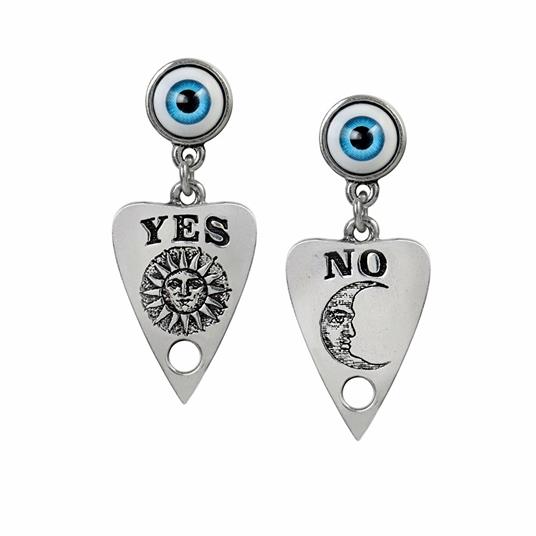 Alchemy: Ouija Planchette - Studs. Orecchini