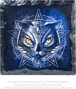 Alchemy: Sacred Cat Ceramic Individual Coaster (Sottobicchiere)