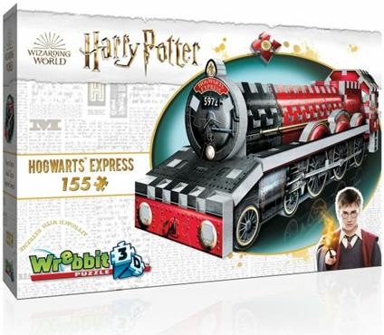 Wrebbit W3D-0201 Harry Potter 3D Puzzle 155 Pz Diagon Alley Hogwarts Express
