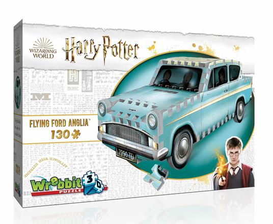 Harry Potter. 3D Puzzle 130 Pz. Diagon Alley Flying Ford Anglia