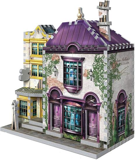 Puzzle 3D 290 Pz Wrebbit W3D-0510. Harry Potter. Diagon Alley Madam Malkin'S + Florean Fortescue'S Ice Cream - 3