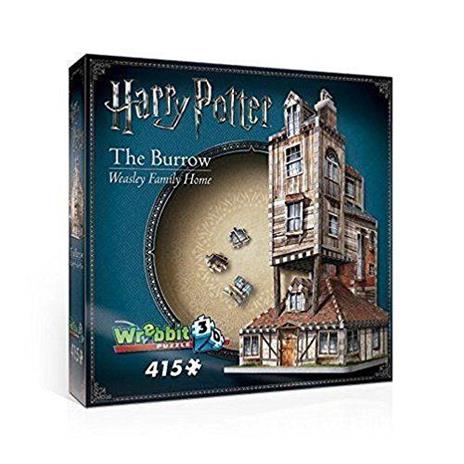 Harry Potter. La Tana (Casa Weasley). Wrebbit 3D Puzzle - 12