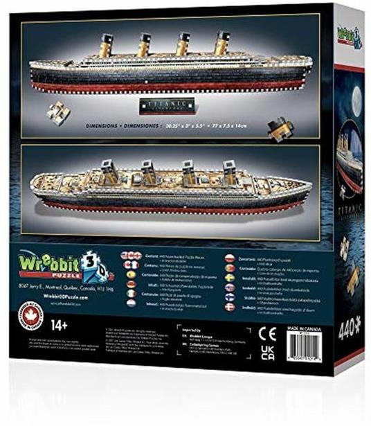 Wrebbit Titanic Puzzle 3D - 4