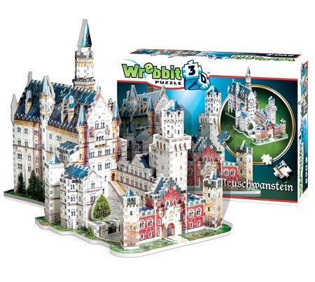 Castello di Neuschwanstein. Puzzle 3D 890 Pezzi - 4