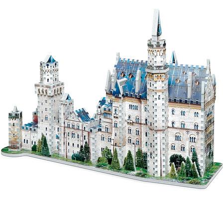 Castello di Neuschwanstein. Puzzle 3D 890 Pezzi - 6