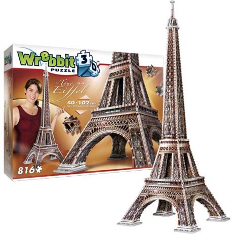 La Torre Eiffel. Puzzle 3D 816 Pezzi - 4