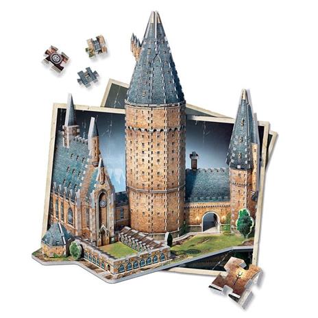 Puzzle 3D Hogwarts. Great Hall - 4