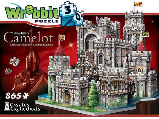 Puzzle 3D 865 Pz Wrebbit W3D-2016. King Arthur'S Camelot