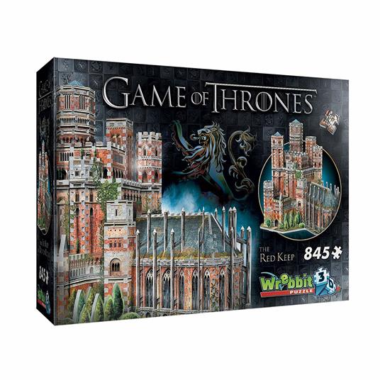 Game Of Thrones. 3D Puzzle 845 Pz. The Red Keep. Wrebbit (W3D-2017)