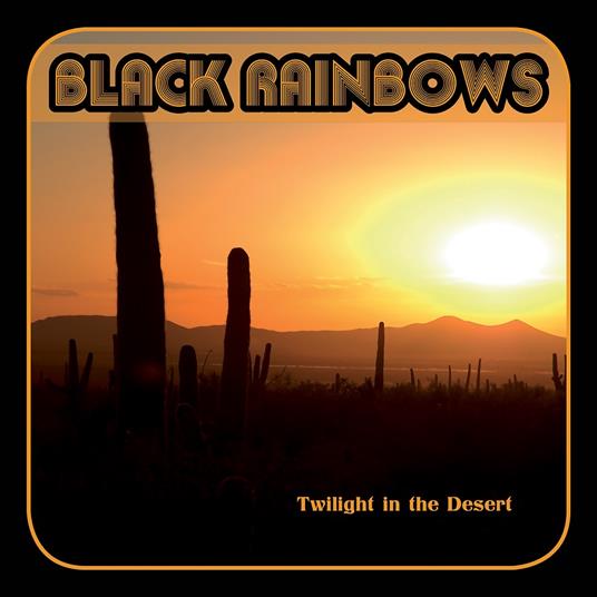 Twilight in the Desert (Red Transparent Vinyl) - Vinile LP di Black Rainbows