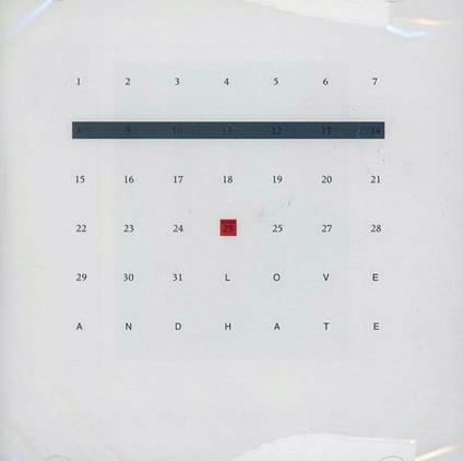 Love & Hate - CD Audio di Section 25