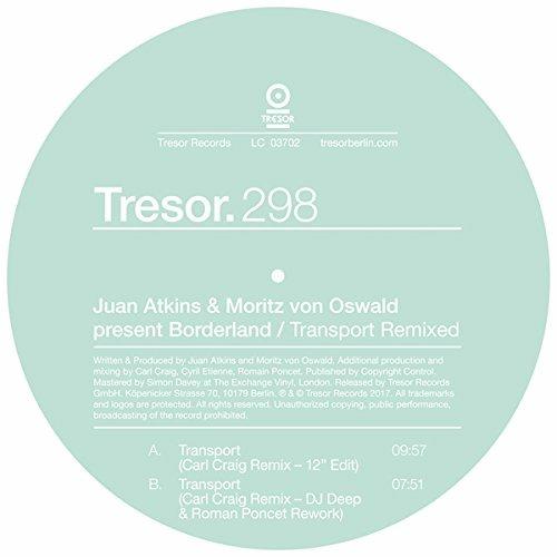 Transport (Remixed) - Vinile LP di Juan Atkins,Moritz Von Oswald