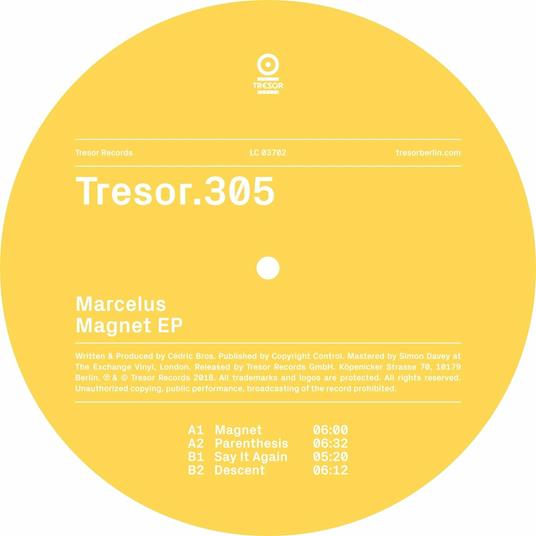 Magnet Ep - Vinile LP di Marcelus