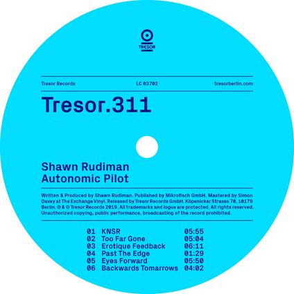 Autonomic Pilot - Vinile LP di Shawn Rudiman