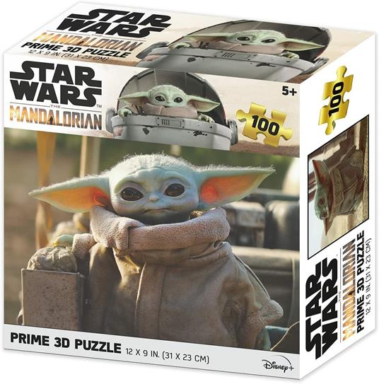 Puzzle 500pz Star Wars Mandalorian Lenticolare