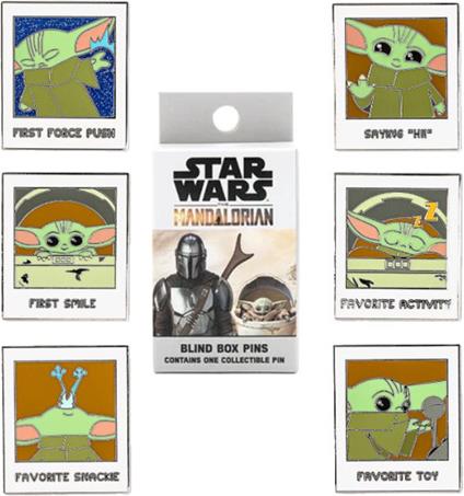 Blind Box Pins The Child Polaroid Blind Box Pin - Star Wars: The Mandalorian Funko STPN0