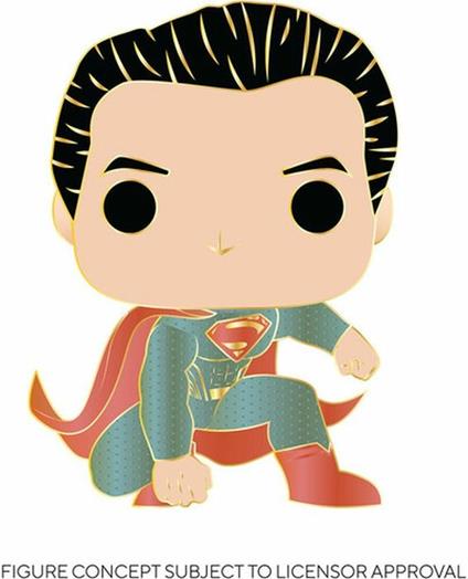 Dc Comics Funko Pop! Pins Superman Transluscent