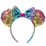 Disney: Minnie Mouse - Sequin Rainbow Ears Headband