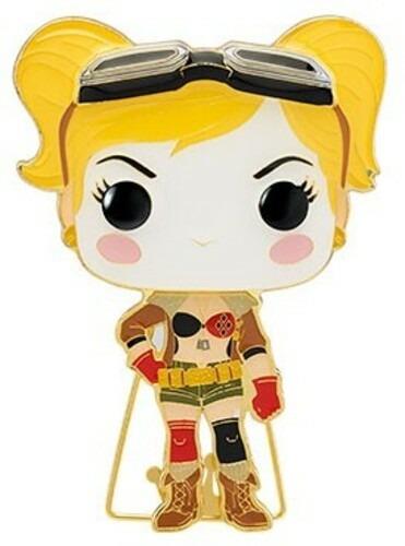 DC Comics POP! Enamel Pin Harley Quinn 10 cm