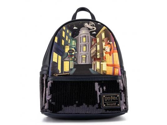 Loungefly Harry Potter Diagon Alley Paillettes Zaino 26cm Loungefly - 2