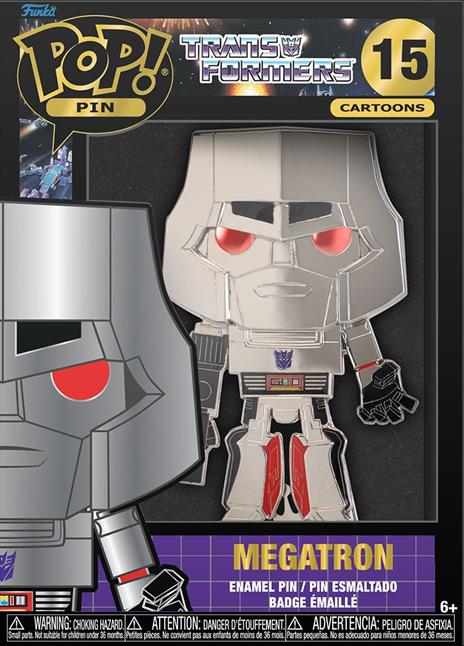 Pop! Pin Megatron - Transformers Pop Pin Funko TRNPP - 3