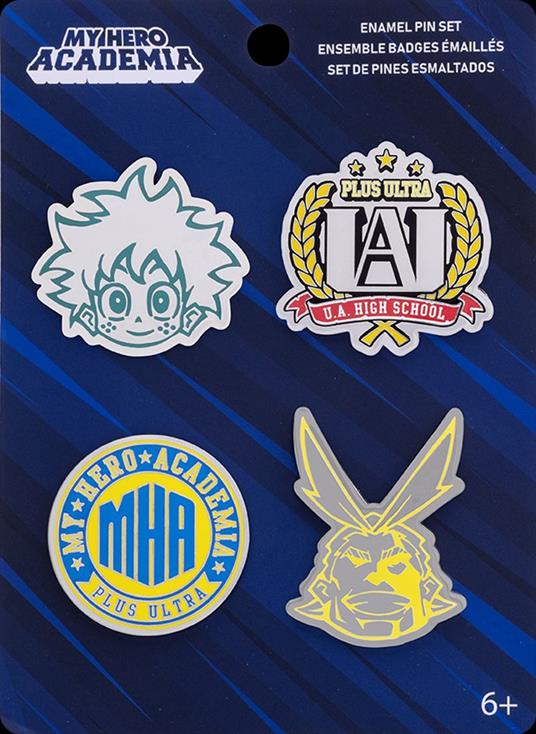 Pop! Pin U.A. High 4-Pack Pin Set - My Hero Academia Funko MHAPN - 2
