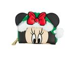 Disney By Loungefly Portafoglio Minnie Mouse Polka Dot Natale Heo Esclusiva Loungefly