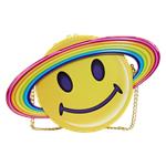 Yellow Rainbow Ring Saturn Cross Body Bag - Lisa Frank Funko Loungefly Bag (LSFTB)