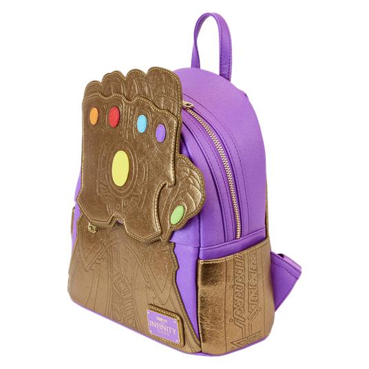 Funko Loungefly Backpack Metallic Thanos Gauntlet Mini Backpack - Marvel MVBK0