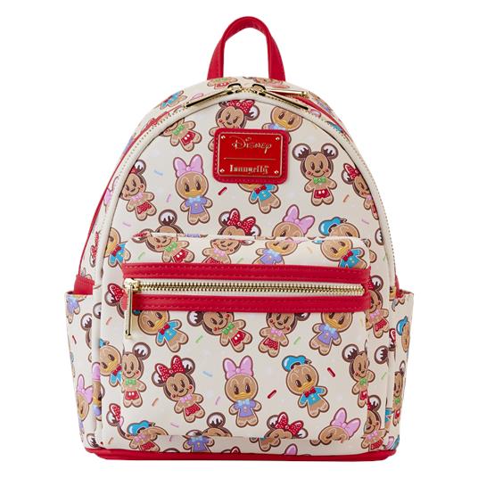 Funko Loungefly Backpack Mickey And Friends Gingerbread Cookie Ear Holder Mini Backpack - Disney WDBKS